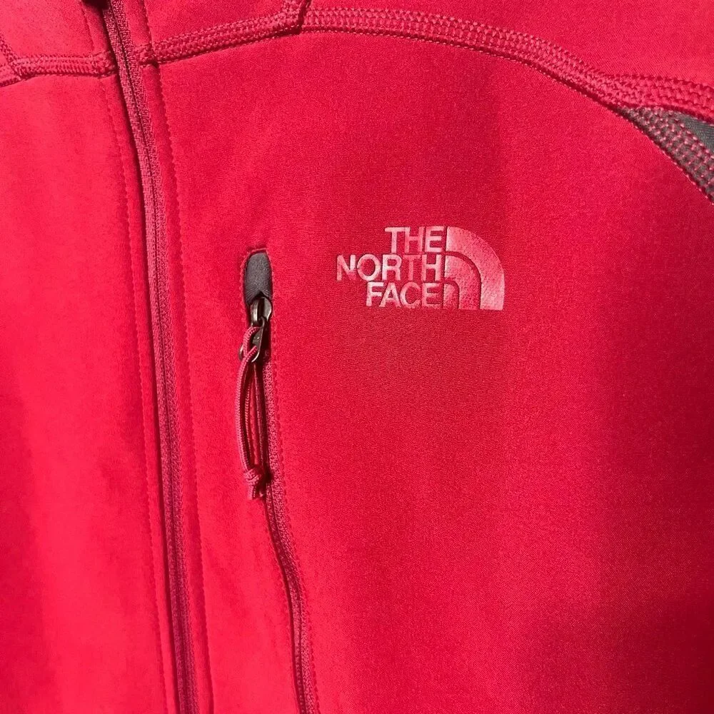 The North Face Men's Red Pullover Jacket 1/2 Zip Sz XL